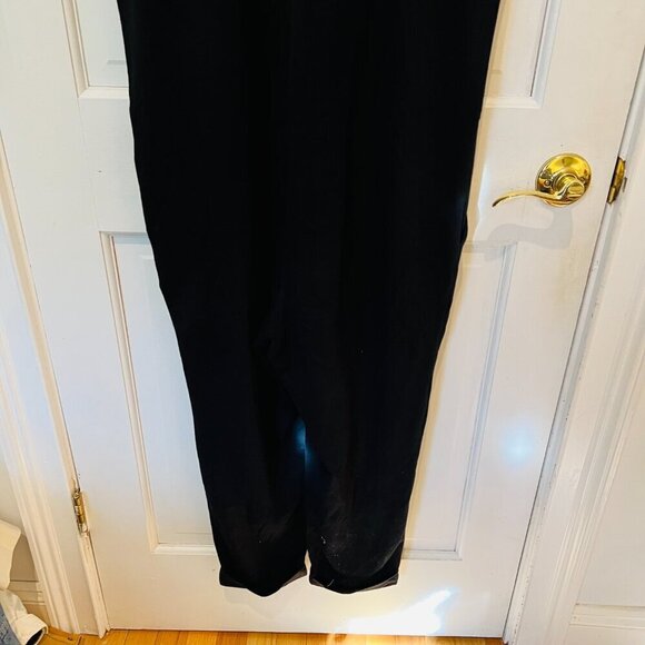 Eileen Fisher Jumpsuit Black Goth Grunge Witchy Chic Size XS - Picture 9 of 16